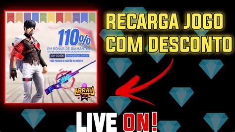 recarga jogo com desconto - recarga jogo free fire